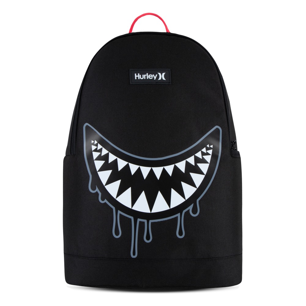 Hurley GFX Backpack With 12" Laptop Pocket, Black