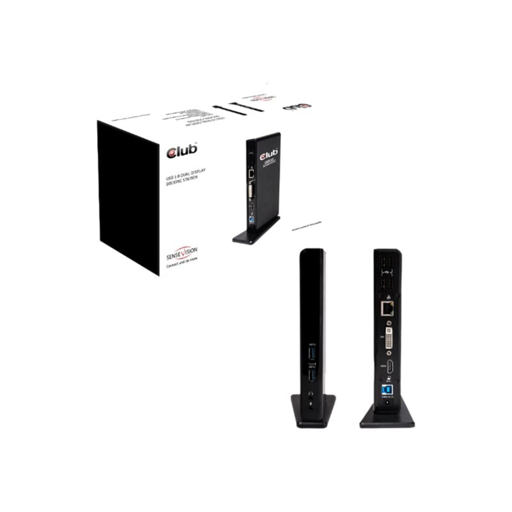 Club 3D SenseVision USB 3.0 Dual Display Docking