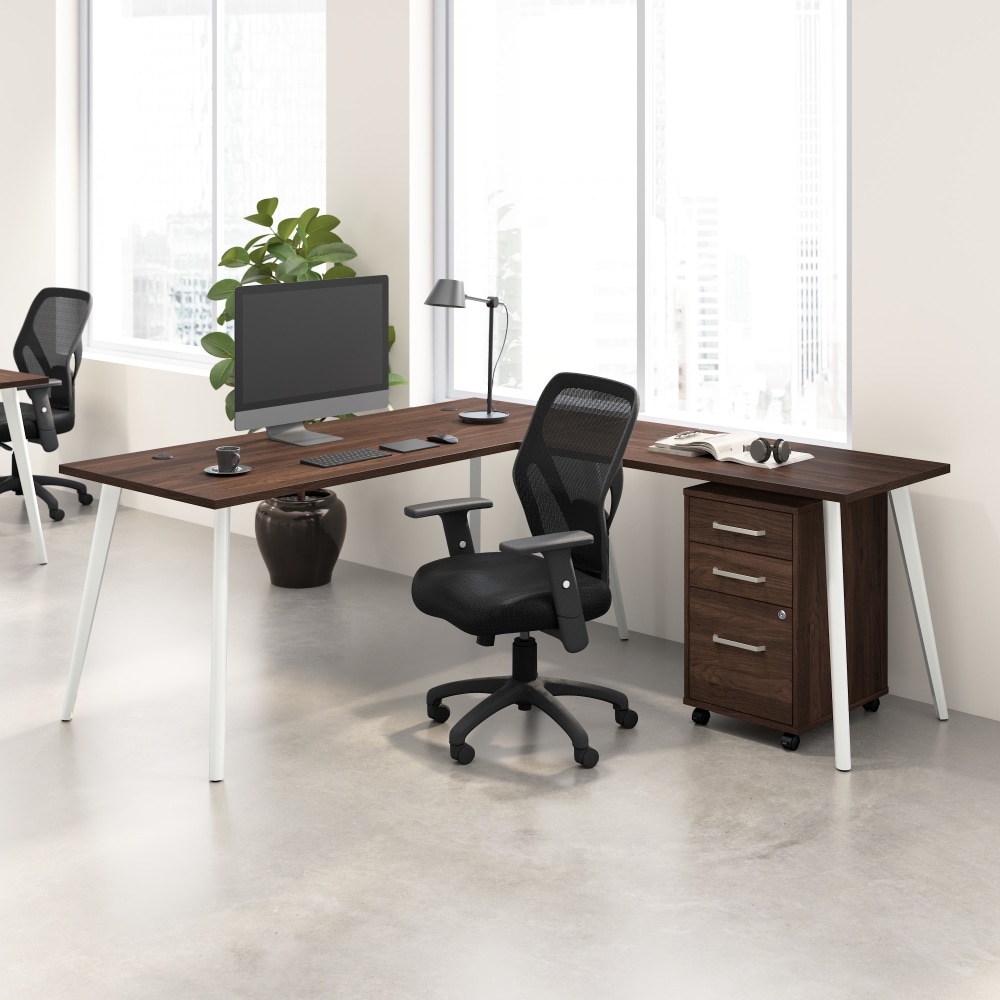 Bush Business Furniture Vista 72"W Corner Desk with