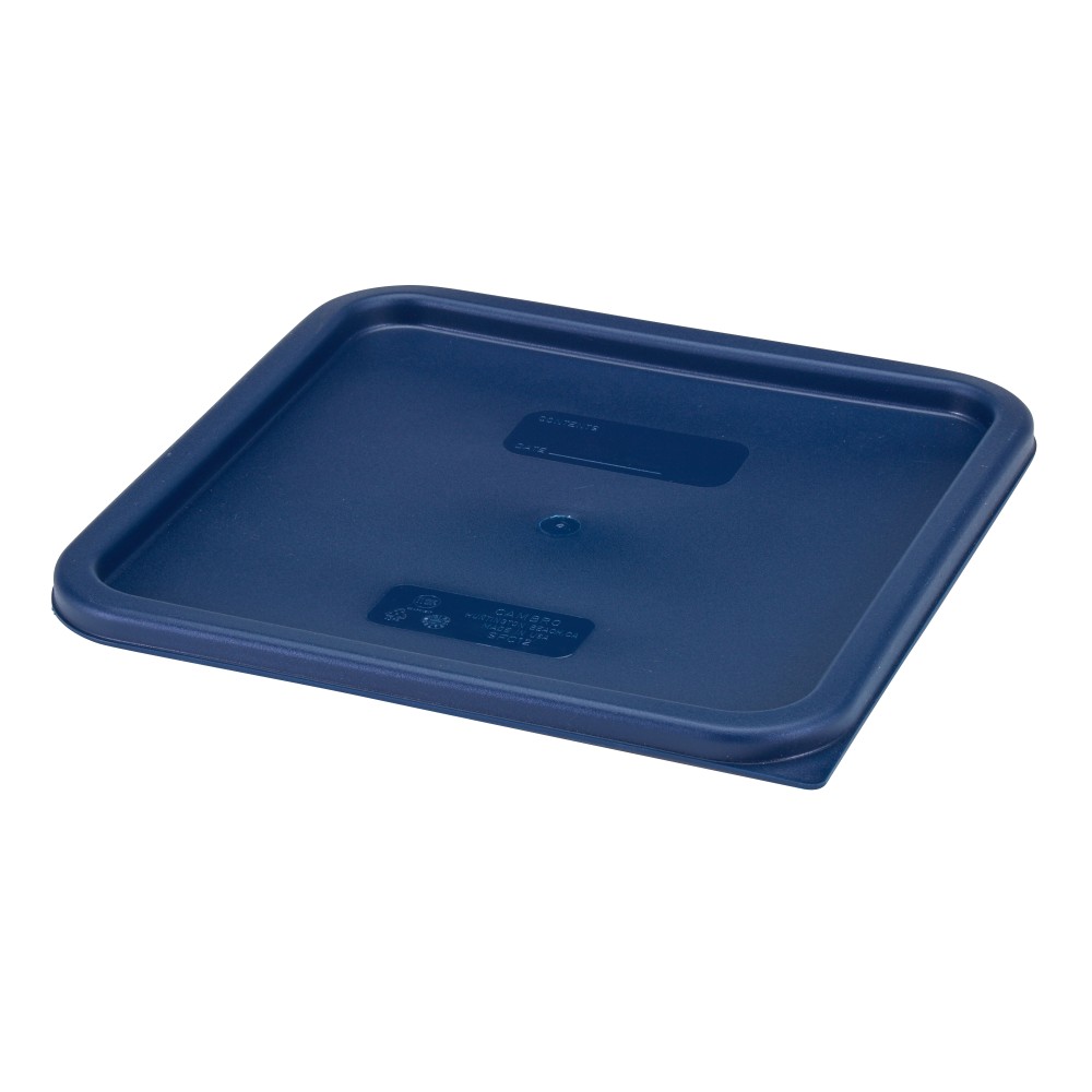 Cambro CamSquare Lids For 12/18/22 Qt Storage Containers,