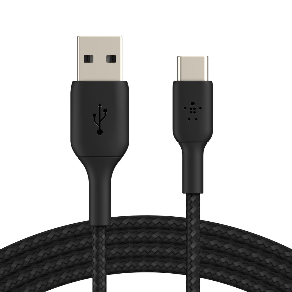Belkin BoostCharge Braided USB-A to USB-C Power Cable,