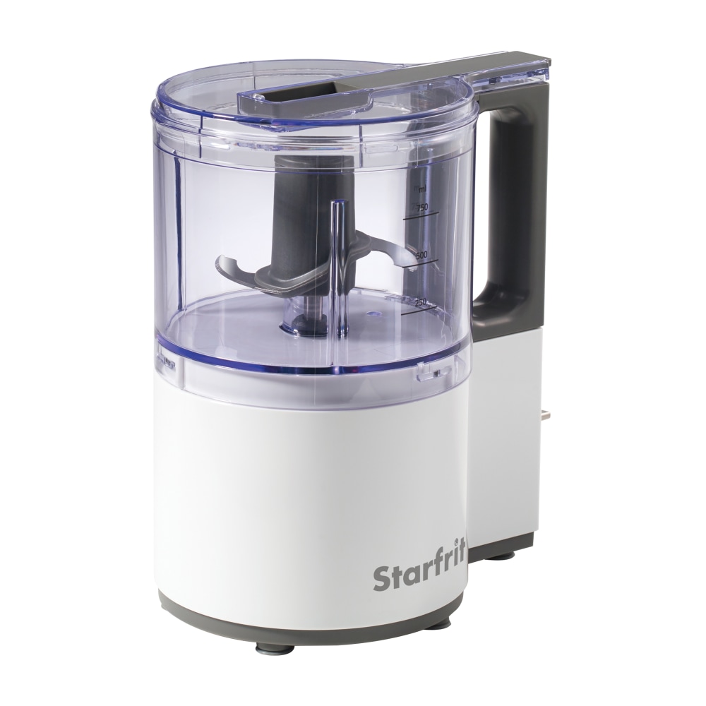 Starfrit® 4-Cup 3-Speed Oscillating Food Processor, White
