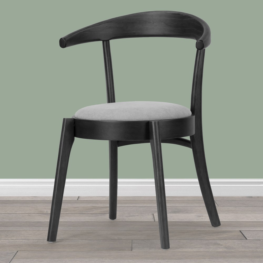 Glamour Home Audra Upholstered Fabric Dining Accent Chairs,