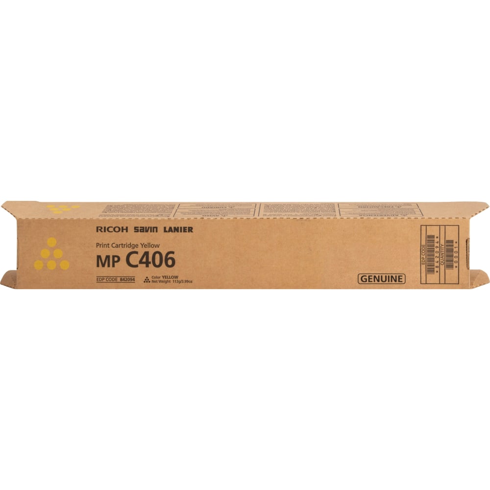 Ricoh Original Laser Toner Cartridge - Yellow -
