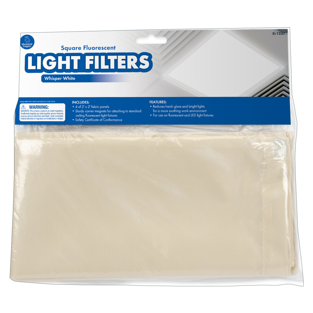 Educational Insights Classroom Light Filters, 2&#x27; x 2&#x27;,