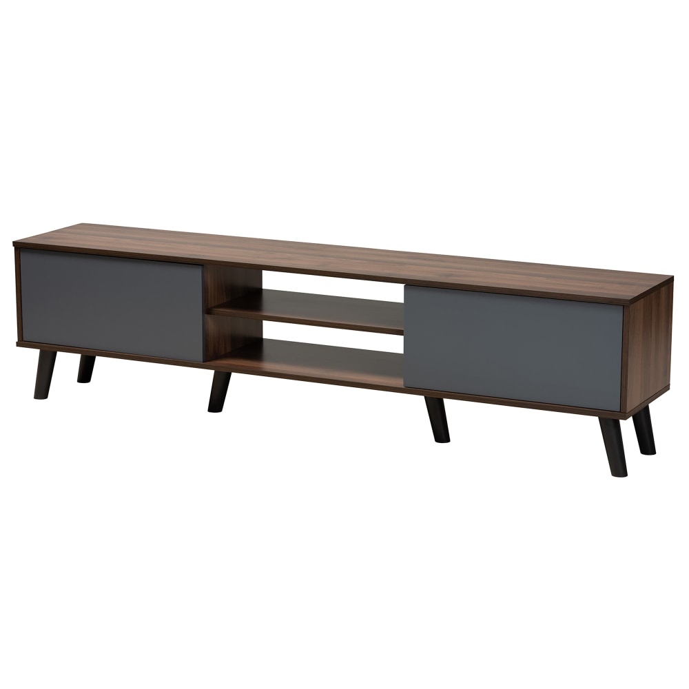 Baxton Studio Multi-Tone TV Stand, 18-1/8"H x