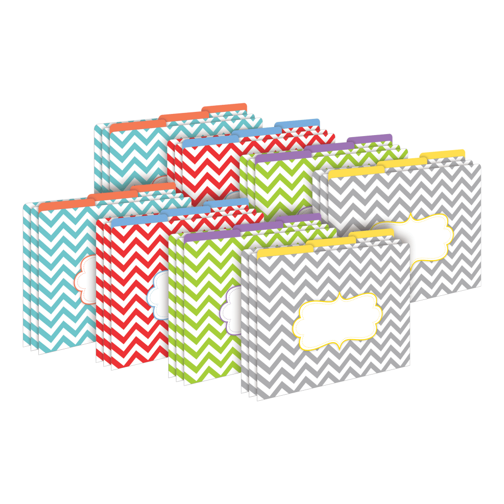 Barker Creek Tab File Folders, Letter Size, Beautiful