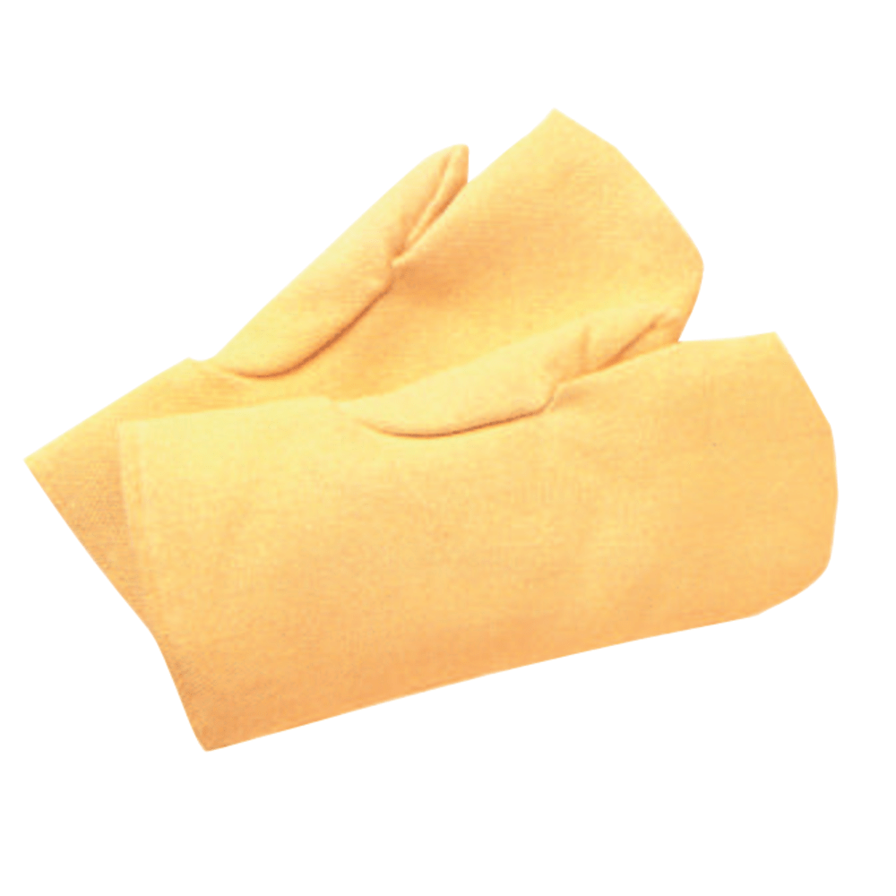 Anchor Brand High Heat Wool-Lined Mittens, Fiberglass, Yellow,