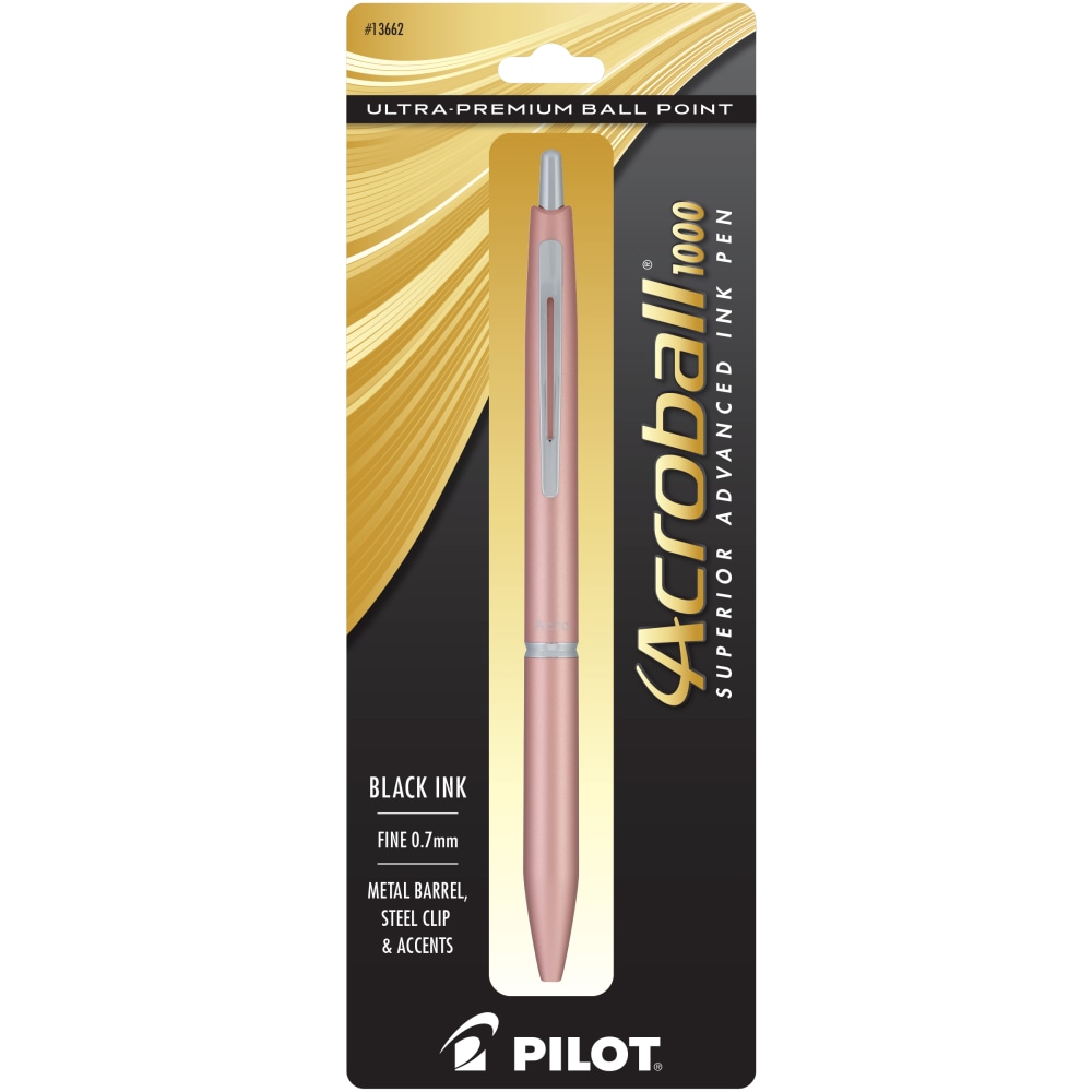 Pilot® Acroball 1000 Ultra-Premium Ballpoint Pen, Fine Point,