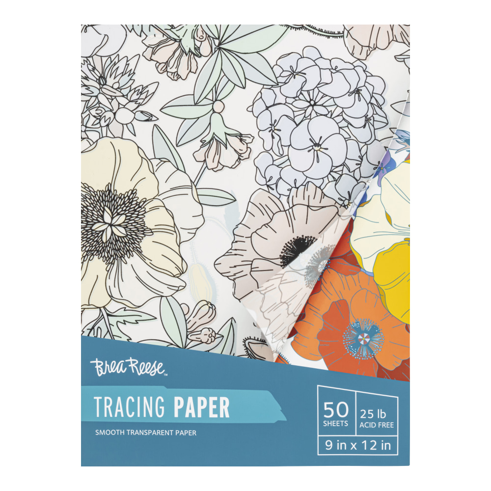 Brea Reese Tracing Paper Pad, 9" x 12",