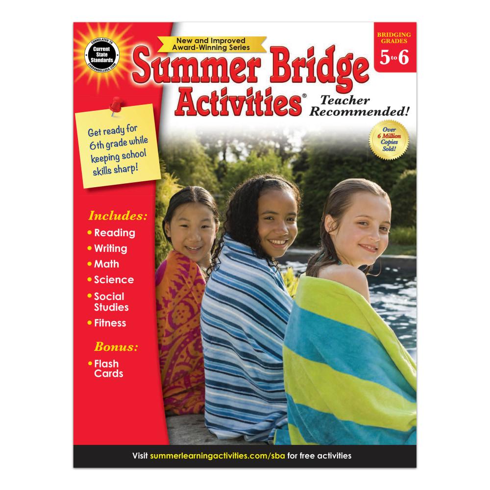 Carson-Dellosa Summer Bridge Activities Workbook, 2nd Edition,