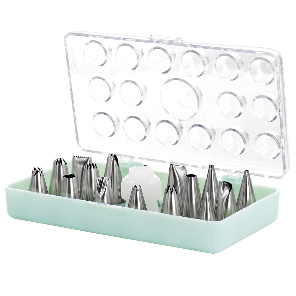 Martha Stewart 16-Piece Stainless Steel Assorted Cake Decorating