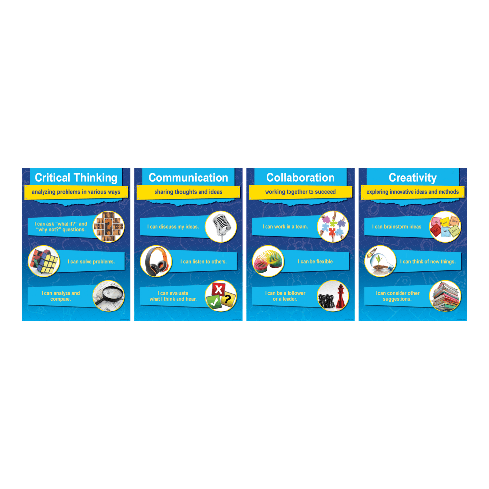Barker Creek 4-C Skills Posters, 13-3/8" x 19",