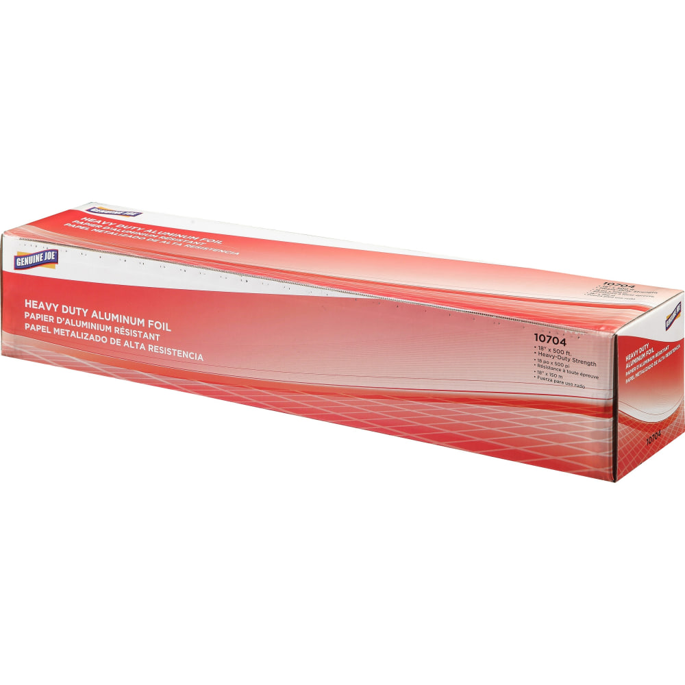 Genuine Joe Heavy-duty Aluminum Foil - 18" Width