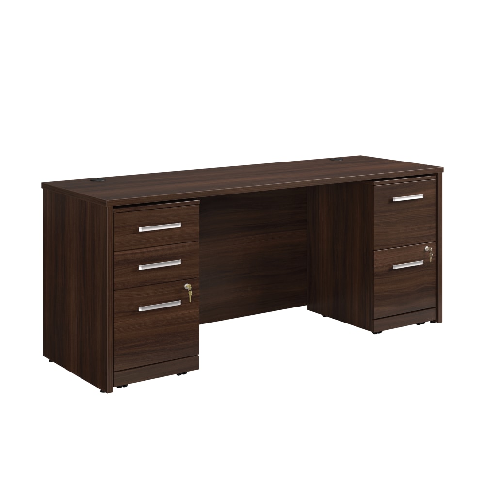 Sauder® Affirm Commercial 72"W Desk With 3-Drawer And