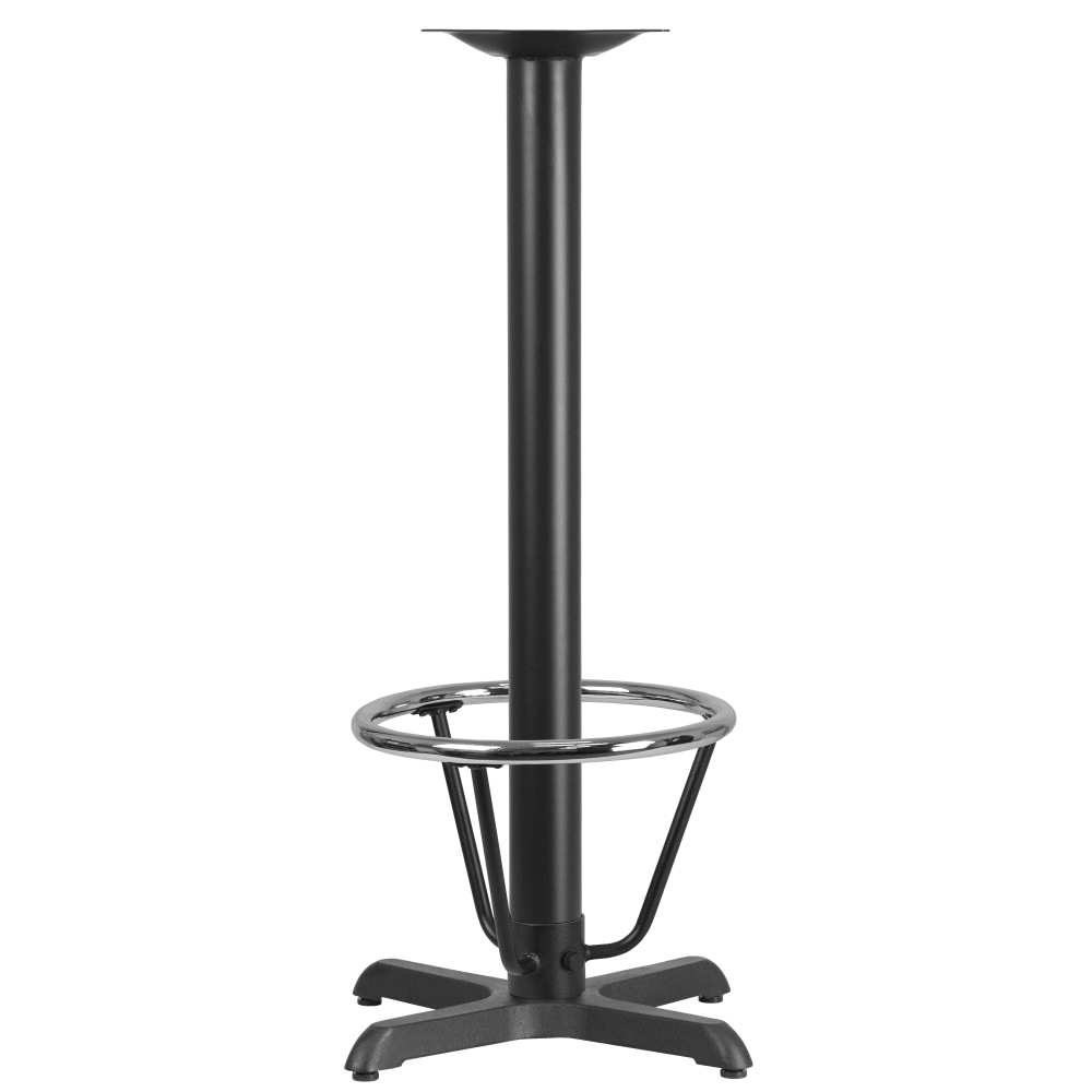 Flash Furniture Iron Restaurant Table X-Base With Bar-Height