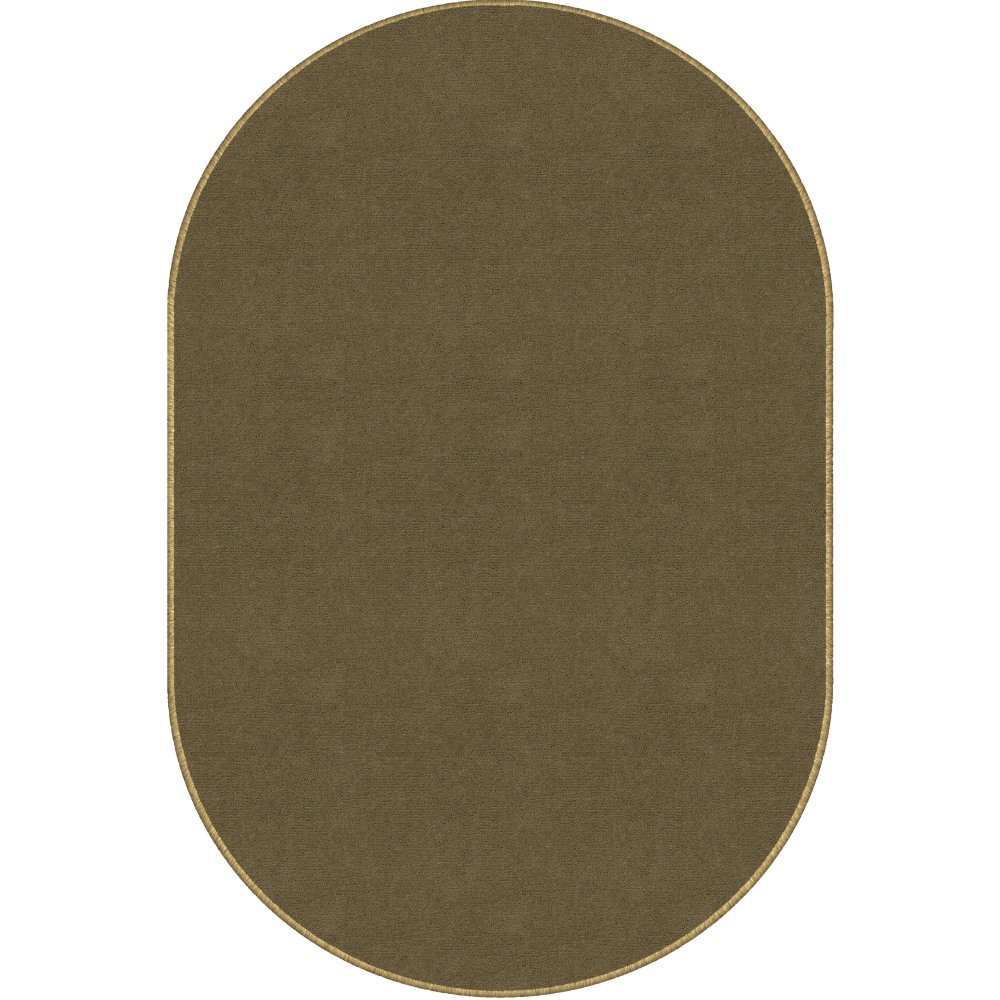 Flagship Carpets Americolors Rug, Oval, 7&#x27; 6" x