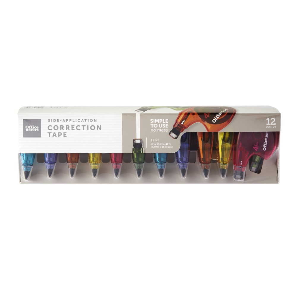 Office Depot® Brand Side-Application Correction Tape, 1 Line