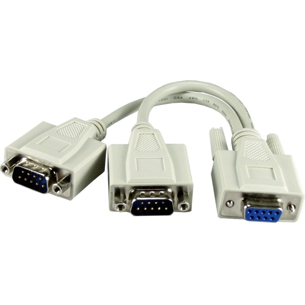QVS Serial DB9 Female to DB9 Male &