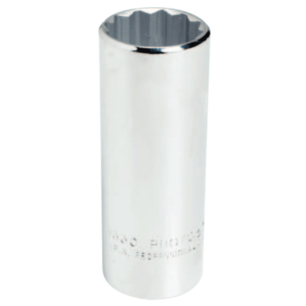 Proto Torqueplus Deep Sockets, 1/2 in Drive, 1