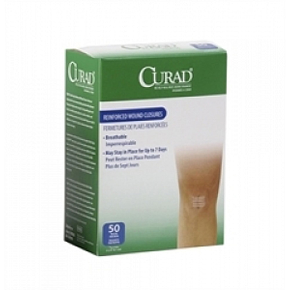CURAD® Sterile Medi-Strips, 1/2" x 4", White, Pack