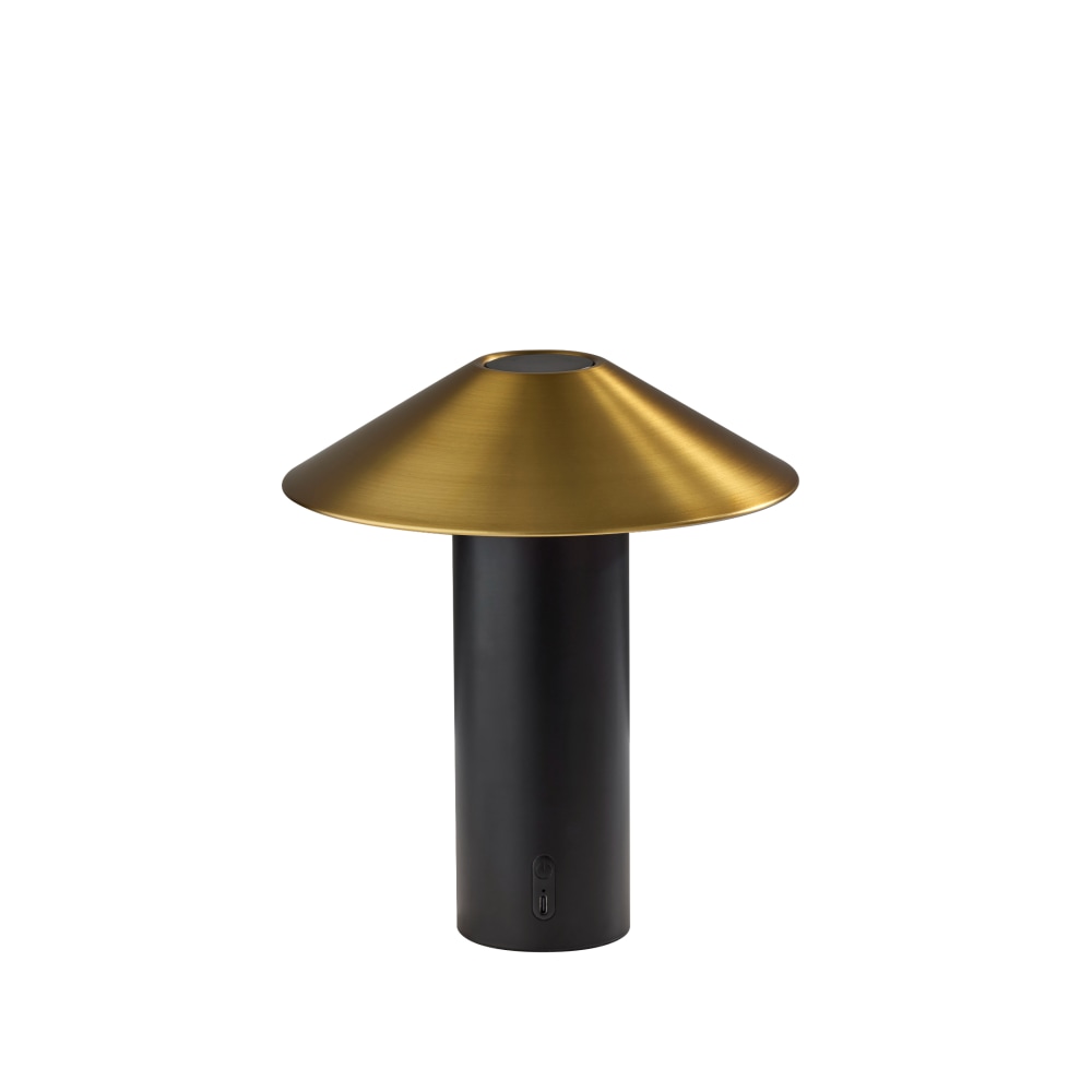 Adesso ADS360 Pina LED Cordless Table Lamp, Black