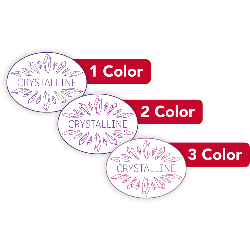 Custom 1, 2 Or 3 Color Printed Labels/Stickers,