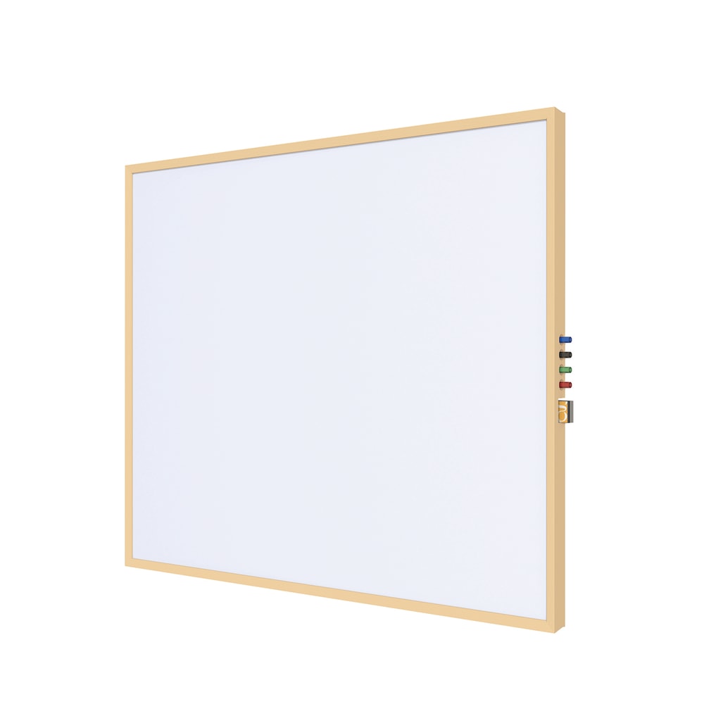 Ghent Impression Non-Magnetic Dry-Erase Whiteboard, Porcelain,