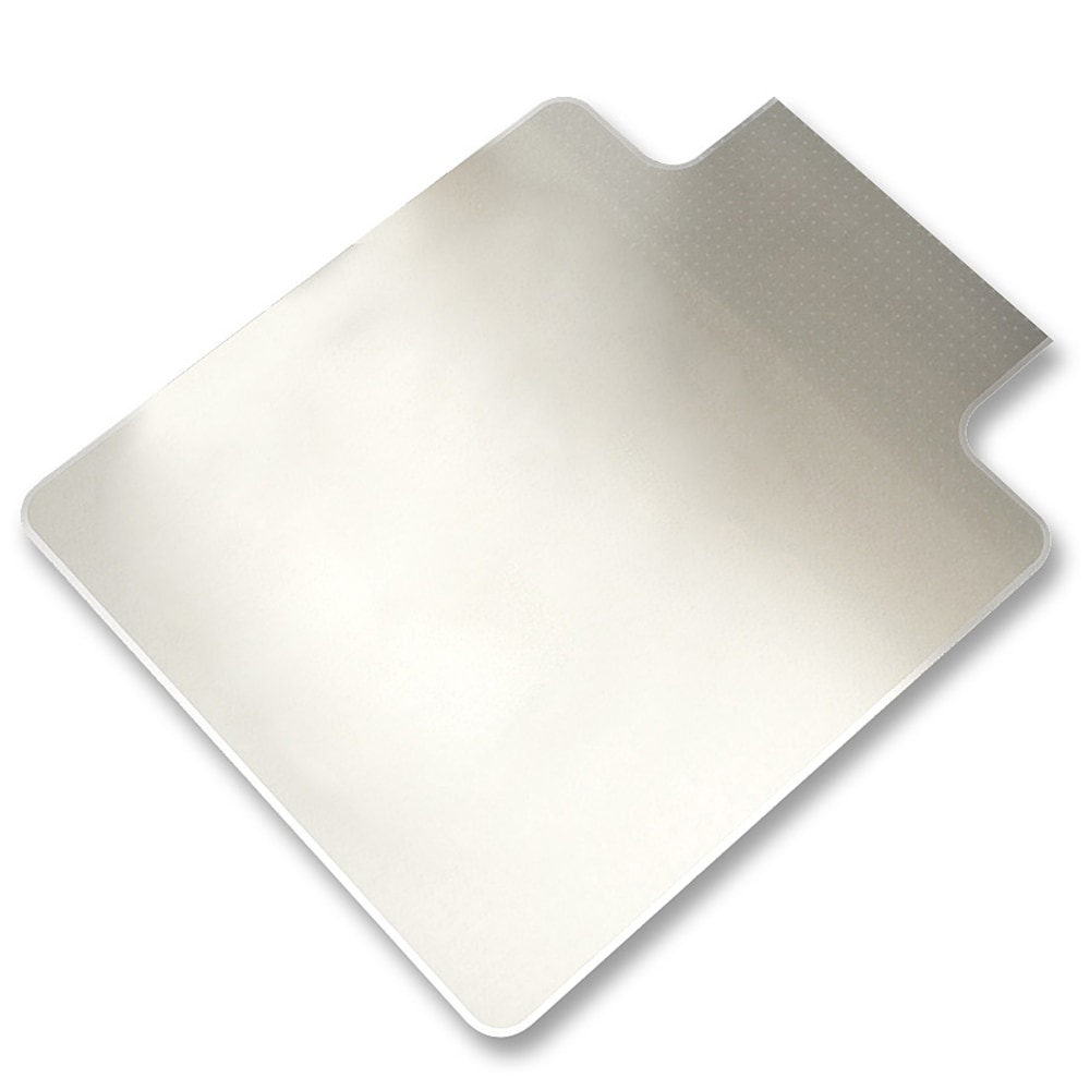 Lorell® Hard Floor Straight Edge Chair Mat, 46"