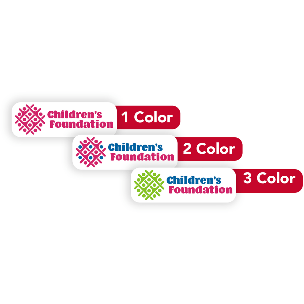 Custom 1, 2 Or 3 Color Printed Labels/Stickers,