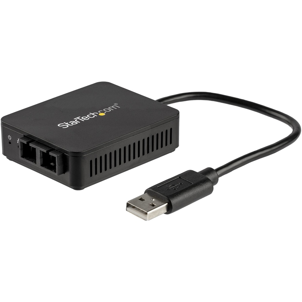 StarTech.com USB to Fiber Optic Converter - 100BaseFX