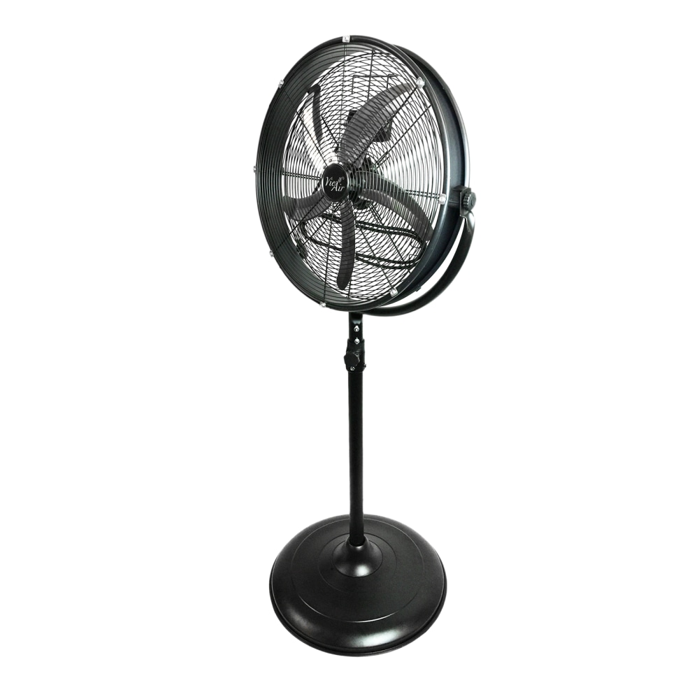 Vie Air 20" 3-Speed High-Velocity Pedestal Drum Fan,