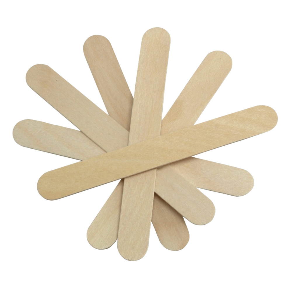 Medline Sterile Tongue Depressors, 6", Wood, Box Of