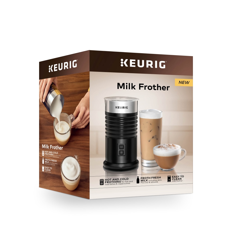 Keurig® Milk Frother Jug, 6 Oz, Black