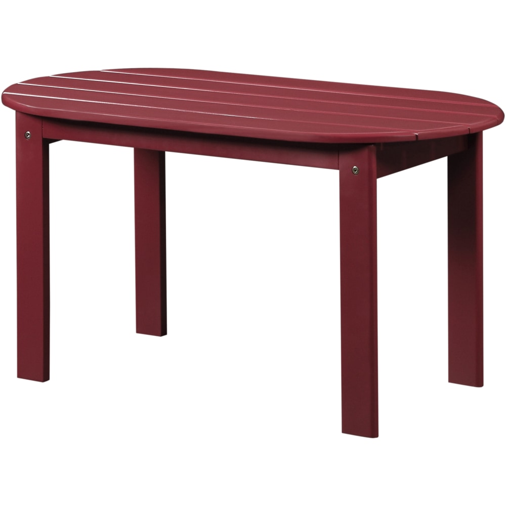 Linon Troy Adirondack Indoor/Outdoor Coffee Table, 18-1/8"H