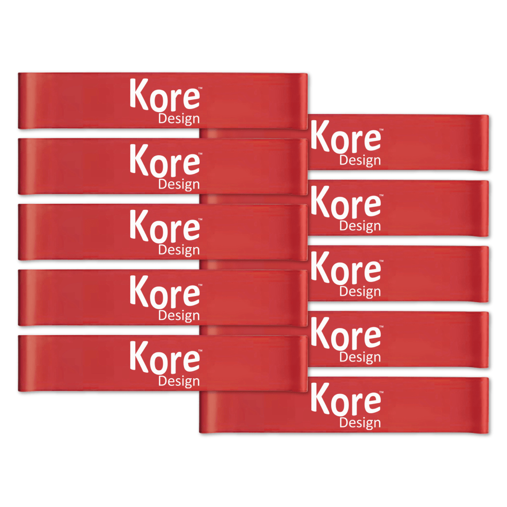 Kore Design™ Fidget Kick Bands, Silicone, 2" x