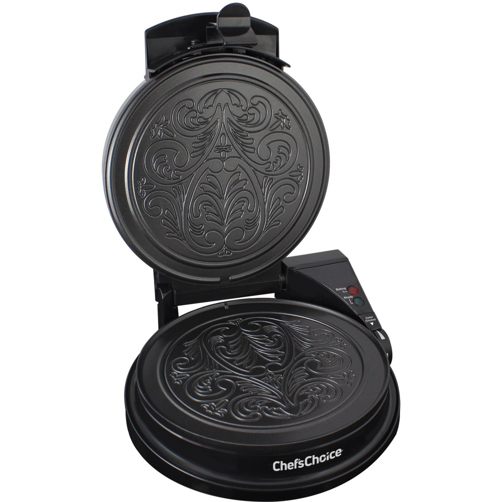 Edgecraft Chef&#x27;s Choice Express KrumKake Maker, Silver