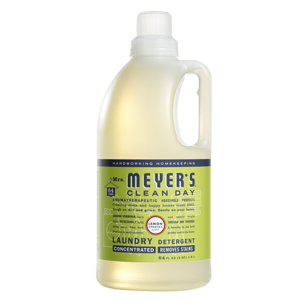 Mrs. Meyer&#x27;s Clean Day Liquid Laundry Detergent, Lemon