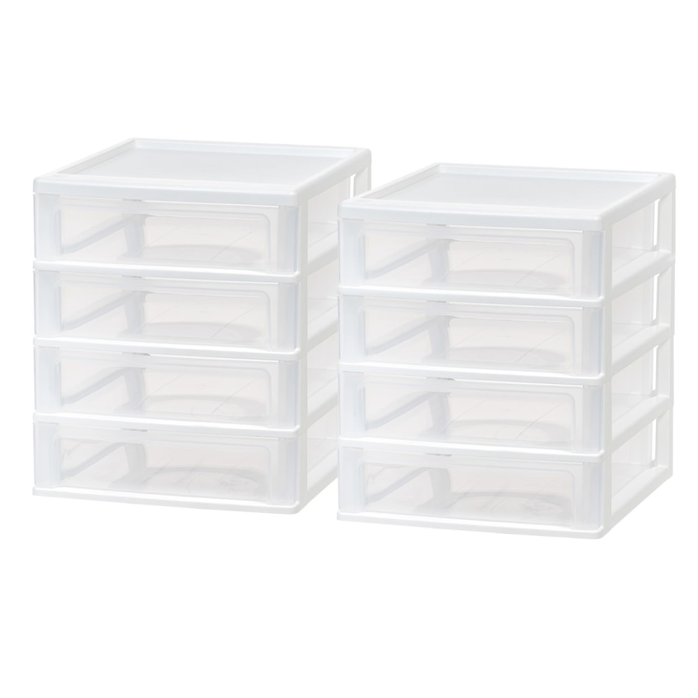 Iris USA® Desktop Drawer Units, 4 Drawers, 10-1/2"