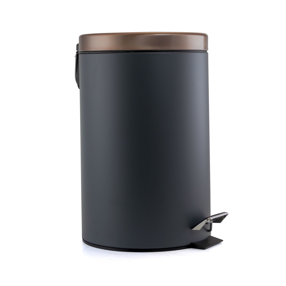 Elama 3 Gallon Stylish Grey and Copper Soft