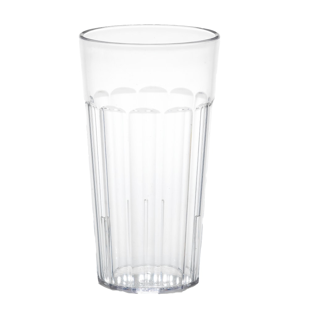 Cambro Newport Styrene Tumblers, 16 Oz, Clear, Pack