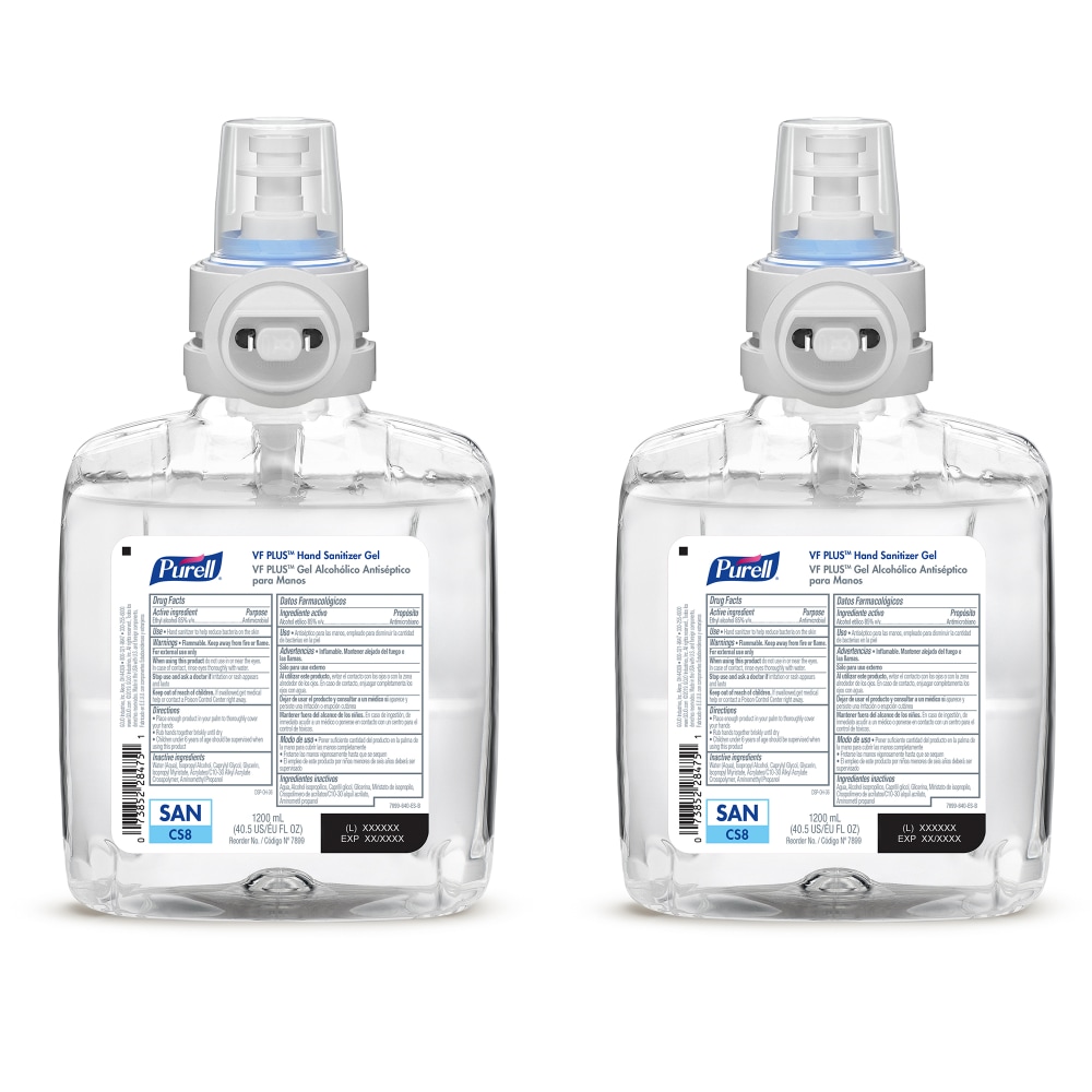 Purell® VF PLUS Gel Hand Sanitizer Refills For