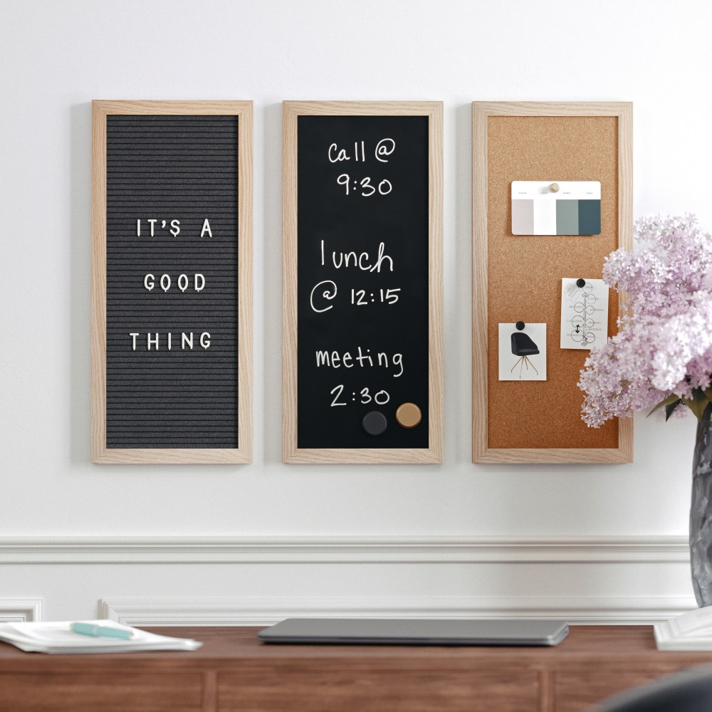 Martha Stewart Everette Cork, Chalk And Letter Board