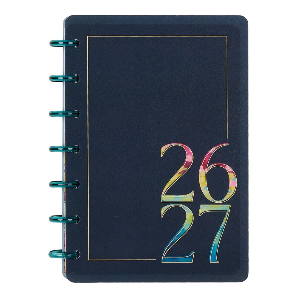 Happy Planner Monthly/Weekly Mini Disc-Bound Academic Planner,