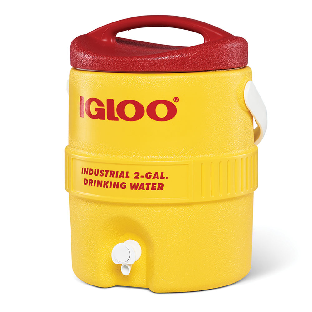 Igloo® 400 Series Cooler, 2 Gallon, Red/Yellow