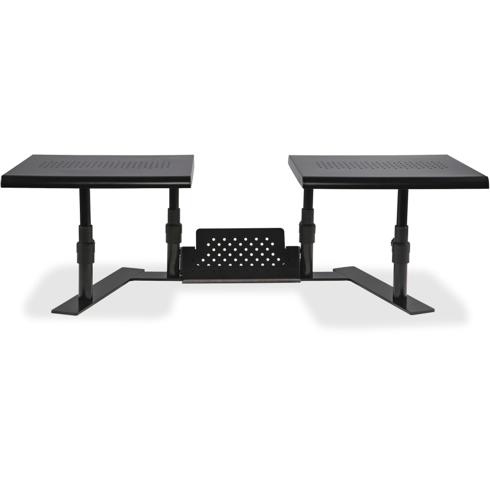 Allsop ErgoTwin Steel Dual Monitor Stand For Monitors