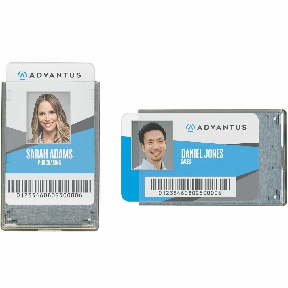 Advantus RFID Blocking Badge Holder - Support 3.38"
