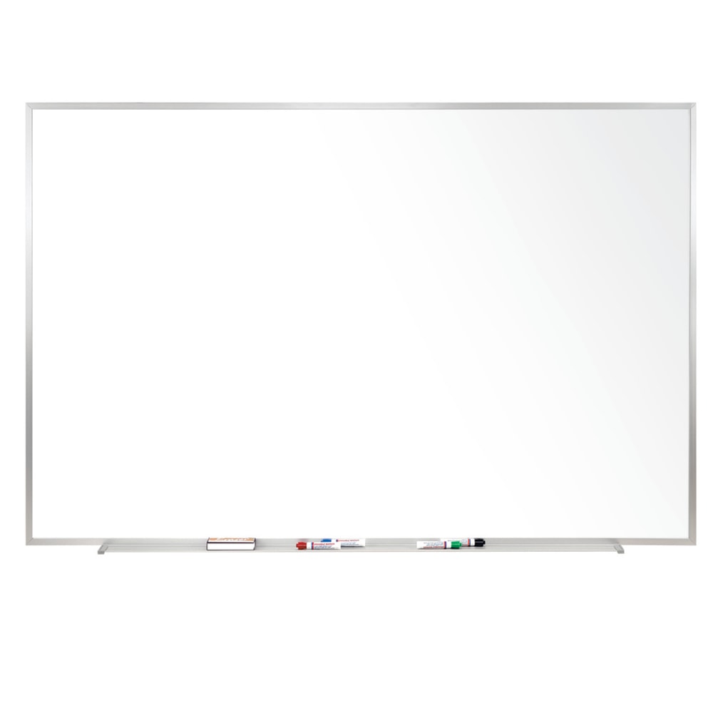 Ghent Magnetic Porcelain Dry-Erase Whiteboard, 48" x