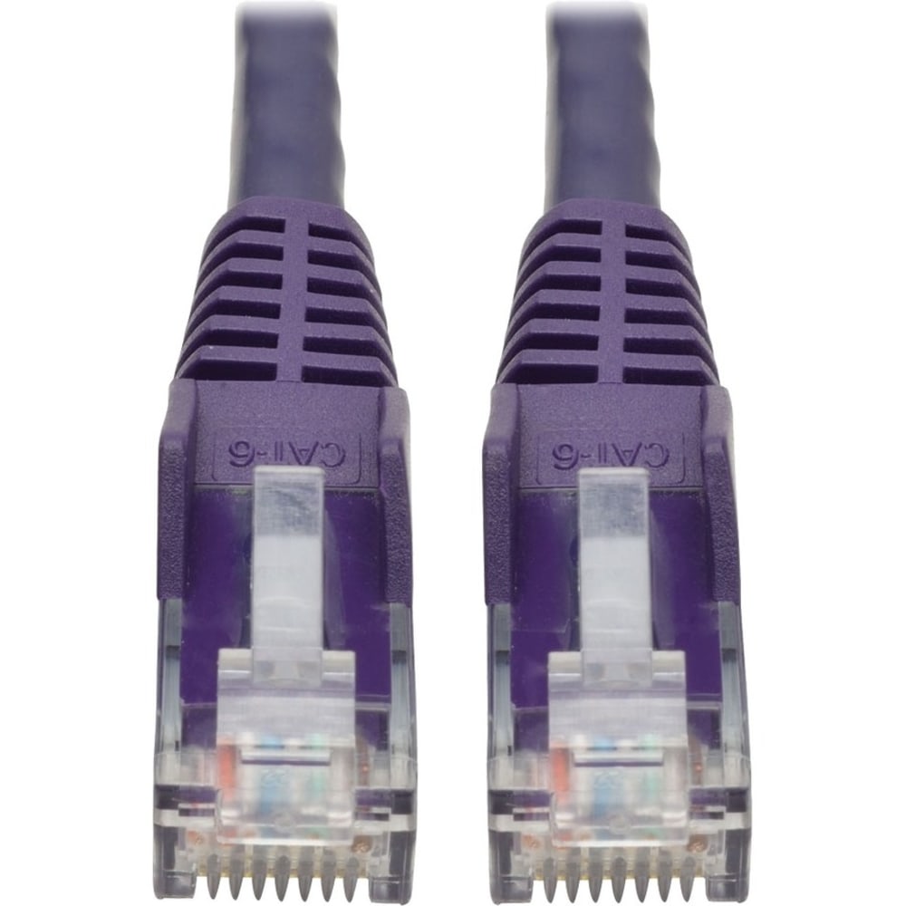 Tripp Lite Cat6 Gigabit Snagless Molded Ethernet Cable,