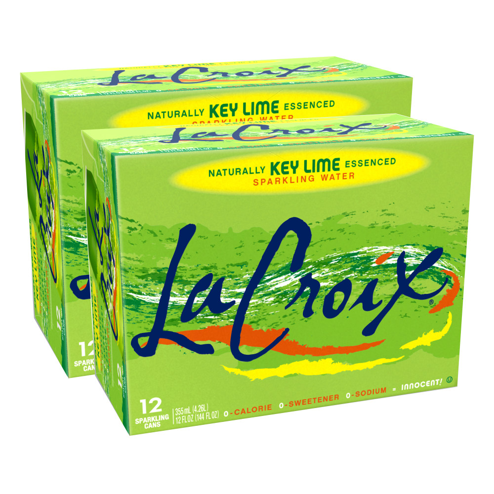 LaCroix Sparkling Water, 12 Oz, Key Lime, 12